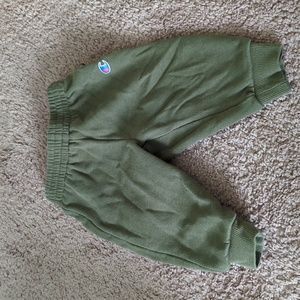 * 3 FOR $10 ALL BABY CLOTHES * Champion Green Sweatpants